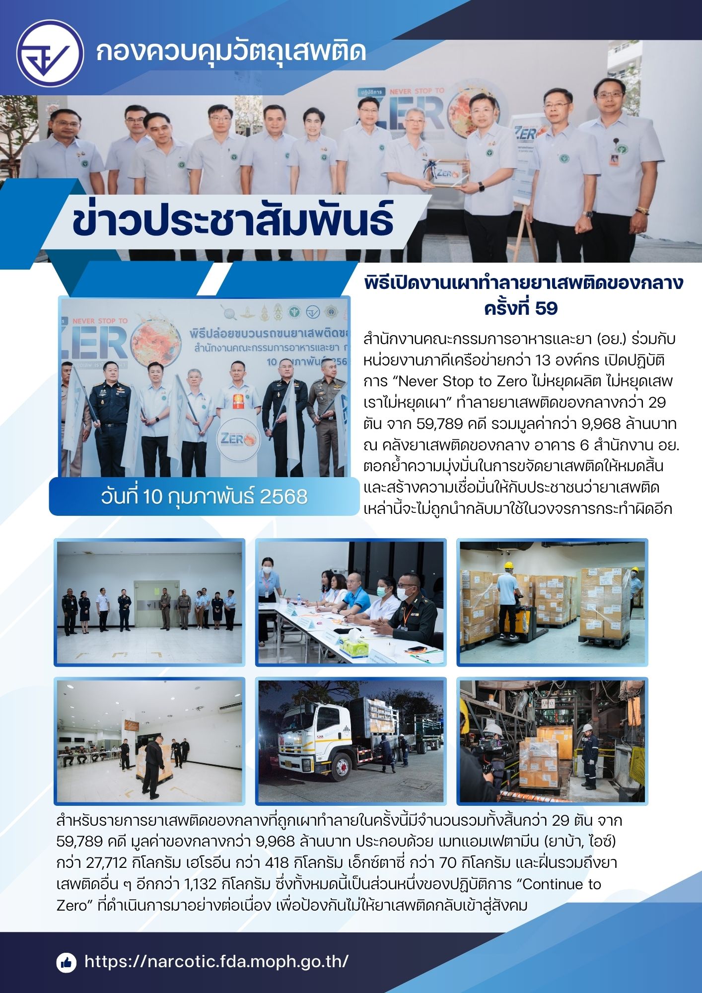 พิธีเปิดงานเผาทำลายยาเสพติดของกลาง ครั้งที่ 59 (วันเผา).jpg